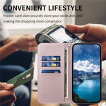 For Xiaomi Redmi A7 Pro 4G (171.56mm) / Poco C85x 5G 007 Leather Case Wallet Stand Solid Color Anti Drop Phone Cover