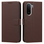 For Xiaomi Redmi A7 Pro 4G (171.56mm) / Poco C85x 5G 007 Leather Case Wallet Stand Solid Color Anti Drop Phone Cover