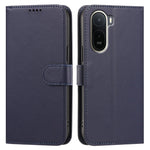 For Xiaomi Redmi A7 Pro 4G (171.56mm) / Poco C85x 5G 007 Leather Case Wallet Stand Solid Color Anti Drop Phone Cover