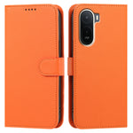 For Xiaomi Redmi A7 Pro 4G (171.56mm) / Poco C85x 5G 007 Leather Case Wallet Stand Solid Color Anti Drop Phone Cover