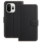 For OnePlus 15T 5G Leather Case Wallet Stand Solid Color Anti Drop Phone Cover