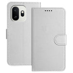 For OnePlus 15T 5G Leather Case Wallet Stand Solid Color Anti Drop Phone Cover