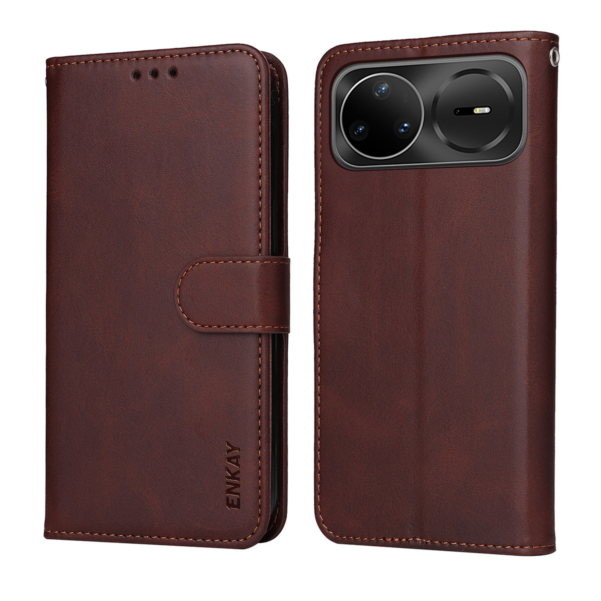 ENKAY HAT PRINCE För Huawei Nova 15 Ultra 5G / Huawei Nova 15 Pro 5G Plånboksfodral i PU-läder, stativ med 9H härdat glas