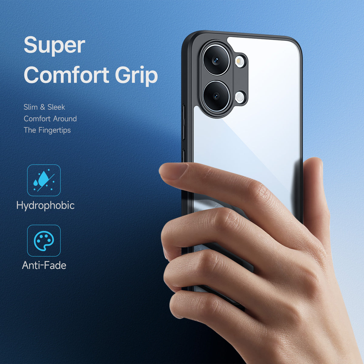 Dux Ducis For Xiaomi Redmi Turbo 5 Max 5G / Xiaomi Poco X8 Pro Max 5G Aimo Series PC + TPU Clear Back Phone Cover (REACH Certification)