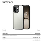 Dux Ducis för OnePlus 15T 5G Aimo-serien PC + genomskinligt TPU-bakstycke (REACH-certifiering)