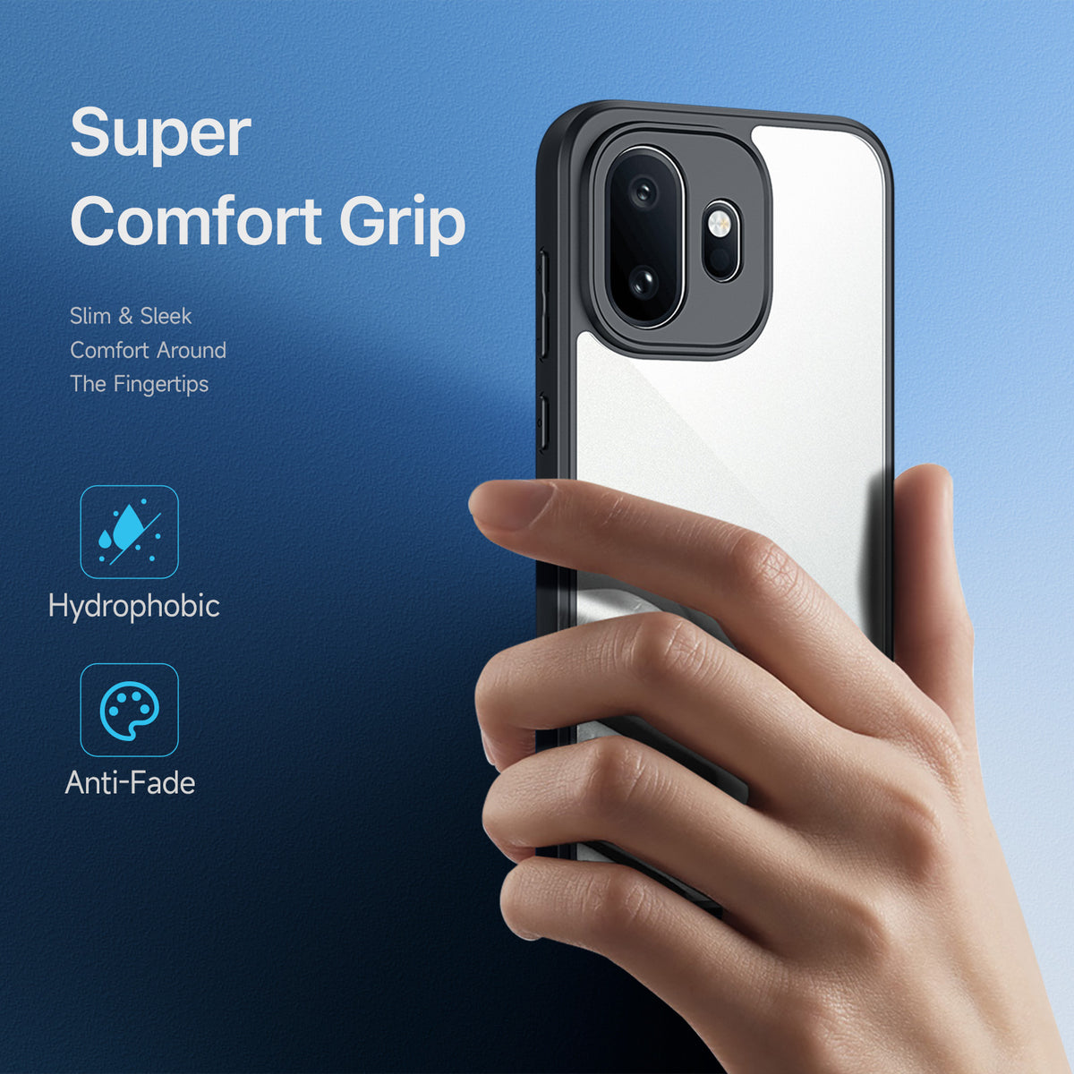 Dux Ducis för OnePlus 15T 5G Aimo-serien PC + genomskinligt TPU-bakstycke (REACH-certifiering)
