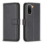 BINFEN COLOR For Xiaomi Poco C85x 5G / Redmi A7 Pro 4G (171.56mm) BF17 Phone Case Wallet Folio Flip Leather Cover