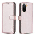 BINFEN COLOR For Xiaomi Poco C85x 5G / Redmi A7 Pro 4G (171.56mm) BF17 Phone Case Wallet Folio Flip Leather Cover