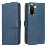 BINFEN COLOR For Xiaomi Poco C85x 5G / Redmi A7 Pro 4G (171.56mm) BF37 Case RFID Blocking Wallet Stand Leather Phone Cover