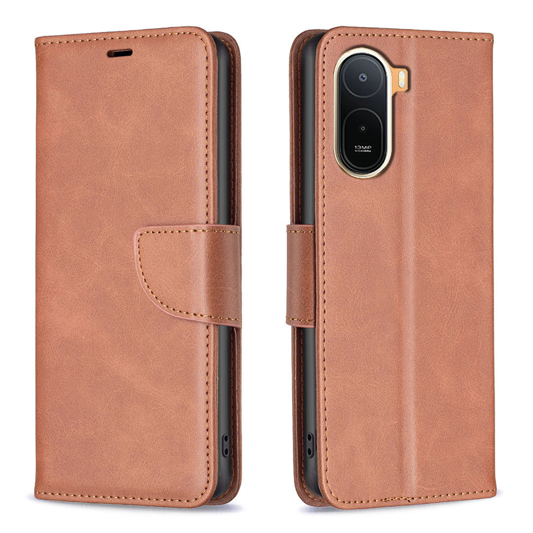 For Xiaomi Poco C85x 5G / Redmi A7 Pro 4G (171.56mm) Case Shockproof PU Leather Cover with Wallet Card Slots