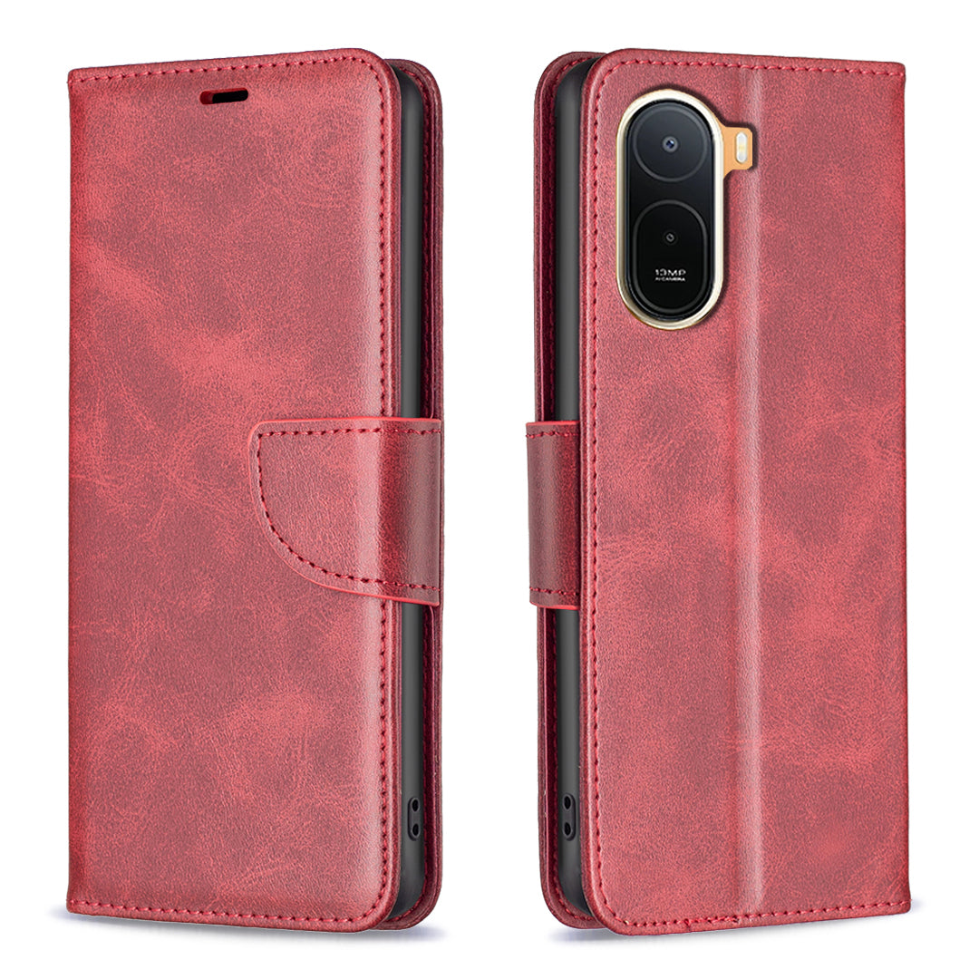 For Xiaomi Poco C85x 5G / Redmi A7 Pro 4G (171.56mm) Case Shockproof PU Leather Cover with Wallet Card Slots