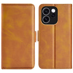 For Oppo Reno15 F 5G Case Calf Texture Leather Wallet Phone Cover