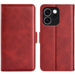For Oppo Reno15 F 5G Case Calf Texture Leather Wallet Phone Cover