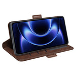For Xiaomi 17 Ultra 5G Case Calf Texture Leather Wallet Phone Cover