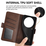 For Xiaomi 17 Ultra 5G Case Calf Texture Leather Wallet Phone Cover