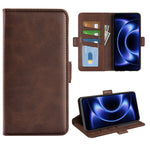 For Xiaomi 17 Ultra 5G Case Calf Texture Leather Wallet Phone Cover