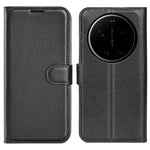 For Xiaomi 17 Ultra 5G Case Wallet Stand Litchi Texture Shockproof Leather Phone Cover