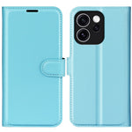 For Oppo Reno15 F 5G Case Wallet Stand Litchi Texture Shockproof Leather Phone Cover