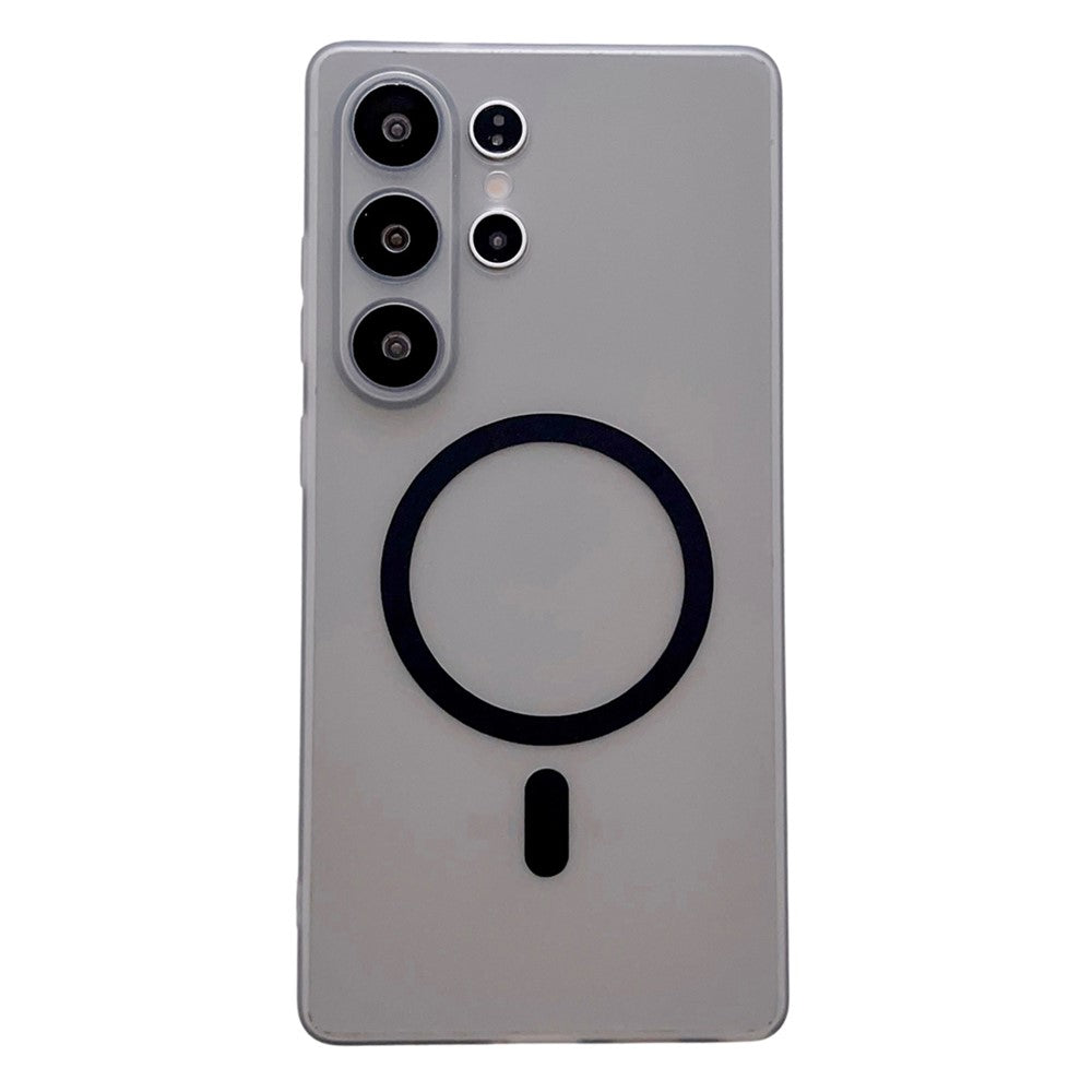 For Samsung Galaxy S26 Ultra Magnetic Case Soft-touch Matte TPU Phone Cover