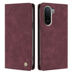 For Xiaomi Redmi A7 Pro 4G (171.56mm) / Poco C85x 5G Case HX RFID Blocking Wallet Stand Leather Flip Phone Cover