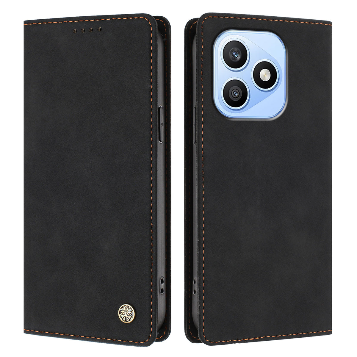 For Honor X8d 4G Case HX RFID Blocking Wallet Stand Leather Flip Phone Cover