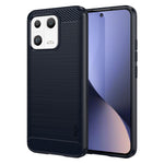 MOFI JK TPU Series-1 Phone Case for Xiaomi 13, Drop Proof Carbon Fiber Texture Soft TPU Brushed Phone Cover