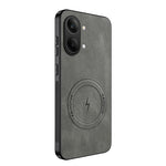 WANLONFENG För Xiaomi Poco X8 Pro Max 5G / Xiaomi Redmi Turbo 5 Max 5G SD1-serien Magnetiskt skal Nappatextur PC TPU mobilskal