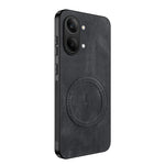WANLONFENG För Xiaomi Poco X8 Pro Max 5G / Xiaomi Redmi Turbo 5 Max 5G SD1-serien Magnetiskt skal Nappatextur PC TPU mobilskal
