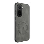 WANLONFENG For Xiaomi Poco C85x 5G / Redmi A7 Pro 4G (171.56mm) SD1 Series Magnetic Case Nappa Texture PC TPU Phone Cover
