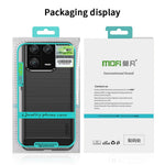 MOFI JK TPU Series-1 Soft TPU Phone Case for Xiaomi 13 Pro 5G, Carbon Fiber Texture Brushed Anti-scratch Protective Cover