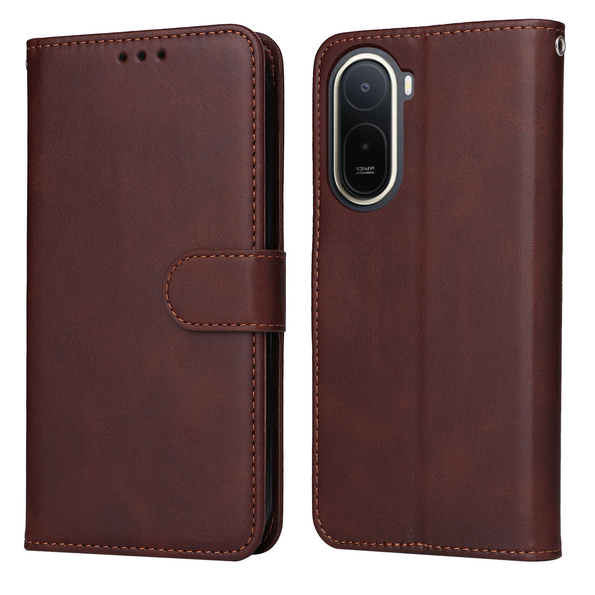 Wallet Case for Xiaomi Poco C85x 5G / Redmi A7 Pro 4G (171.56mm) / Redmi A7 Pro 5G PU Leather Folio Flip Phone Cover