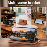 For Honor 600 Lite 5G Case Zipper Pocket  TPU PU Leather Wallet Phone Cover with Strap