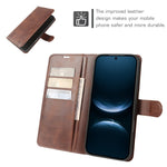For Huawei nova 14 Pro 5G Case Stand Wallet Calf Texture PU Leather Flip Phone Cover