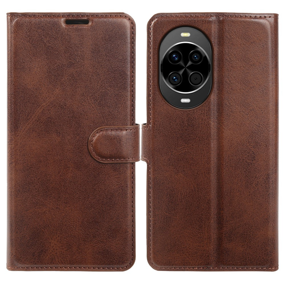 For Huawei nova 14 5G Case Stand Wallet Calf Texture PU Leather Flip Phone Cover