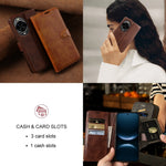 For Huawei nova 14 5G Case Stand Wallet Calf Texture PU Leather Flip Phone Cover