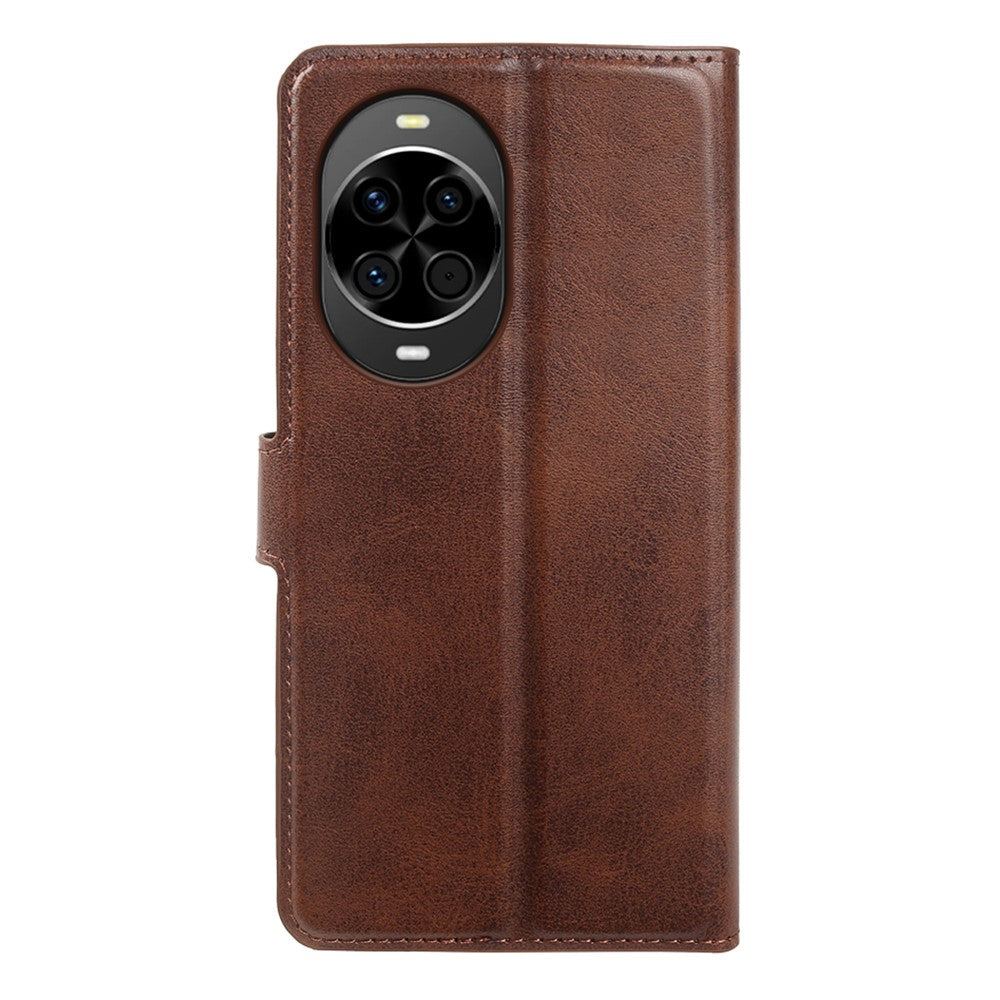 For Huawei nova 14 5G Case Stand Wallet Calf Texture PU Leather Flip Phone Cover