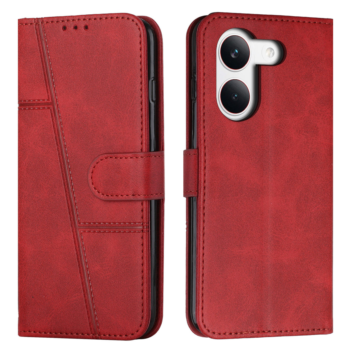 For Xiaomi Poco X8 Pro 5G / Xiaomi Redmi Turbo 5 5G Leather Phone Case  Foldable Stand Wallet Flip Cover with Strap
