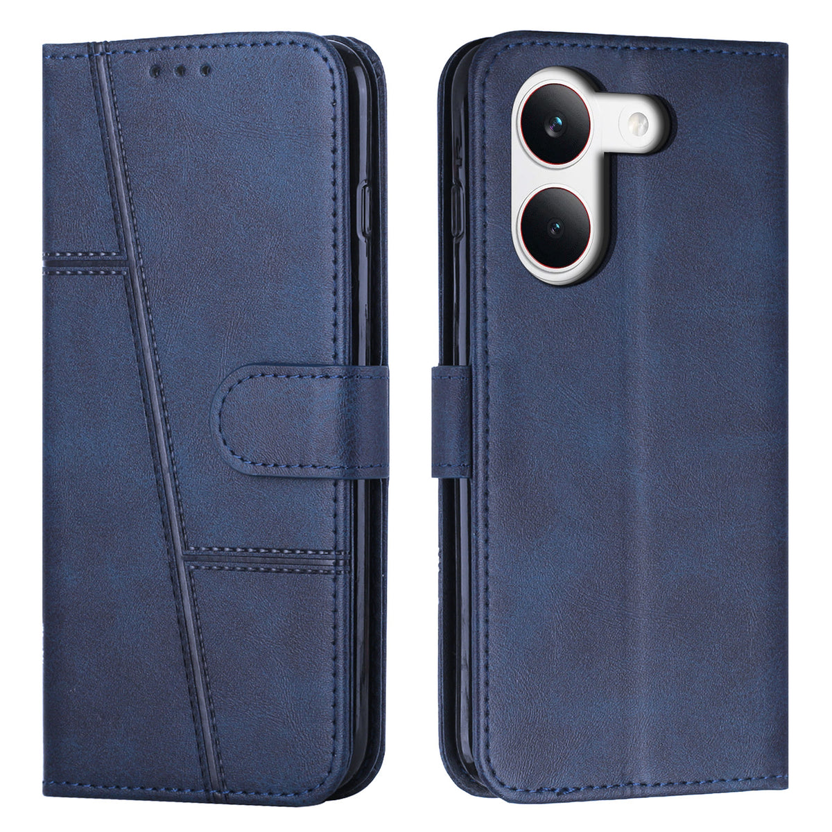For Xiaomi Poco X8 Pro 5G / Xiaomi Redmi Turbo 5 5G Leather Phone Case  Foldable Stand Wallet Flip Cover with Strap