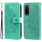 Floral Pattern Case for Xiaomi Poco C85x 5G / Redmi A7 Pro 4G (171.56mm) / Redmi A7 Pro 5G PU Leather Wallet Stand Phone Cover