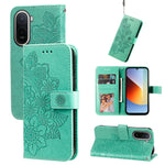 Floral Pattern Case for Xiaomi Poco C85x 5G / Redmi A7 Pro 4G (171.56mm) / Redmi A7 Pro 5G PU Leather Wallet Stand Phone Cover