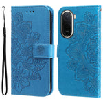 Floral Pattern Case for Xiaomi Poco C85x 5G / Redmi A7 Pro 4G (171.56mm) / Redmi A7 Pro 5G PU Leather Wallet Stand Phone Cover