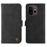 OnePlus 15T 5G Läderplånboksfodral Skin Touch mobilfodral Stativ med Rem
