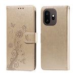 OnePlus 15T 5G Läderfodral Fjärils Blommigt Tryck Plånboksfodral