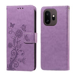 OnePlus 15T 5G Läderfodral Fjärils Blommigt Tryck Plånboksfodral
