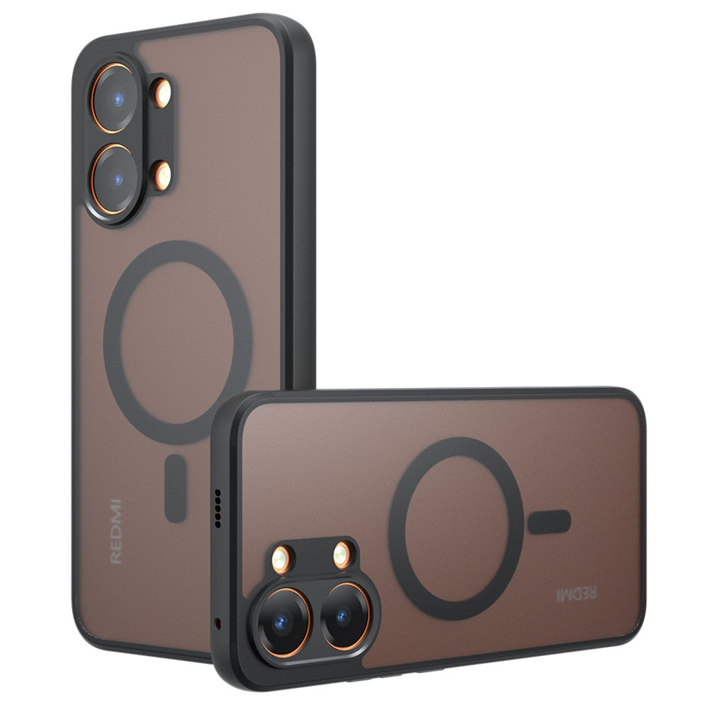 For Xiaomi Poco X8 Pro Max 5G / Redmi Turbo 5 Max 5G Magnetic Case TPU + PC Matte Skin Touch Phone Cover