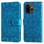For OnePlus 15T 5G Case Sunflower Imprint Leather Wallet Phone Cover