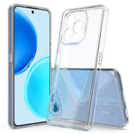 For Honor X8d 4G Clear Phone Case TPU+Acrylic Shockproof Phone Back Cover