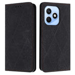 For Honor X8d 4G Case Imprinted Flower Wallet Stand Leather Phone Cover