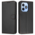 For Honor X8d 4G Case Stand Wallet Leather Phone Cover with Strap
