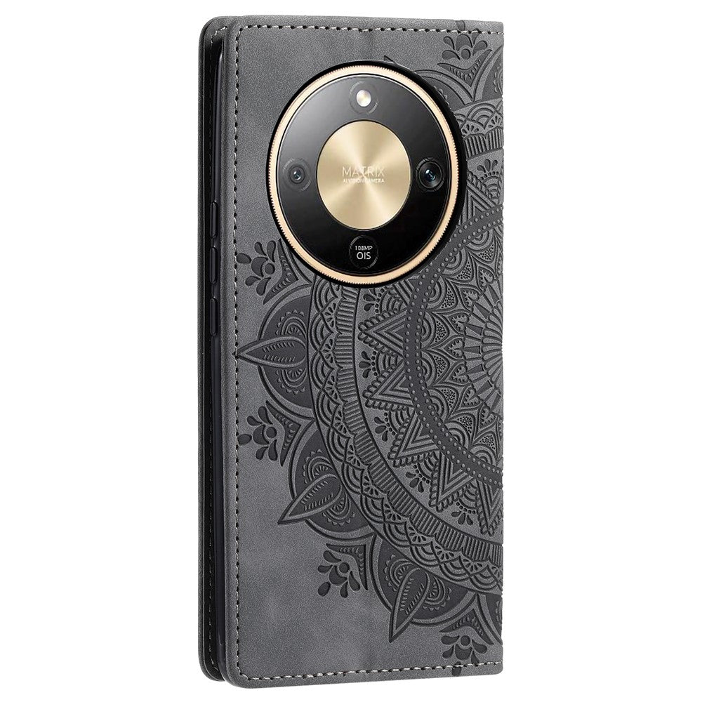 For Honor Magic8 Lite 5G  /  X9d 5G  /  X70 5G Case Magnetic Closing Leather Phone Cover Pattern Imprinted